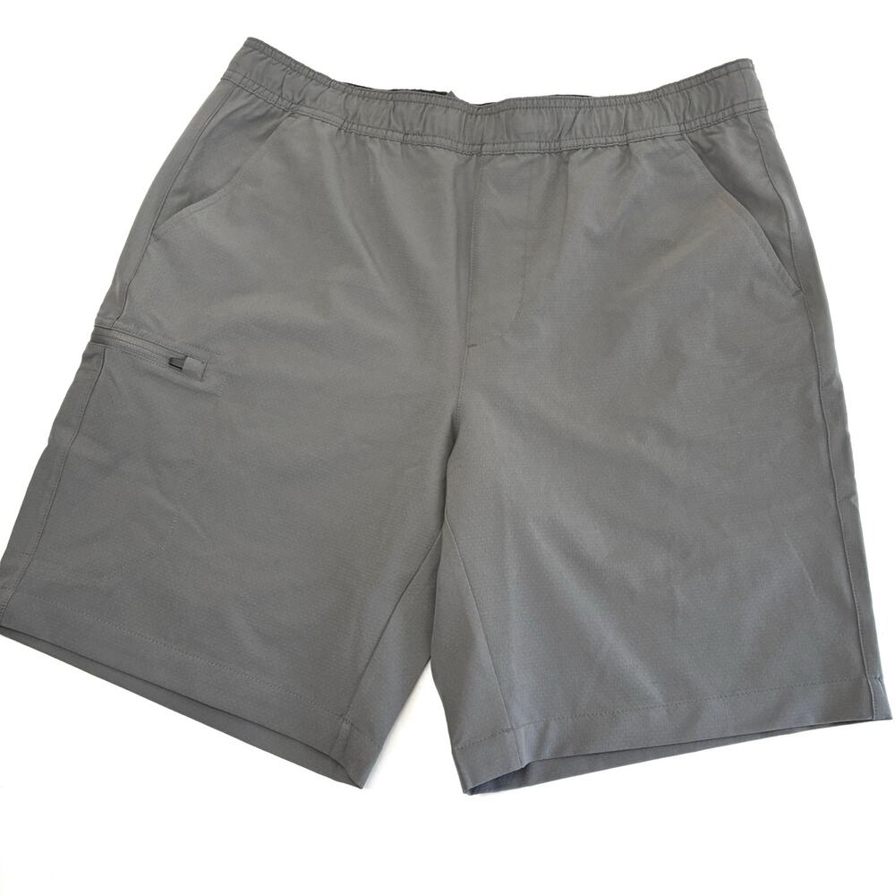 Gerry Gray Polyester Blend Active Swim Shorts Unlined NWOT Mens Medium